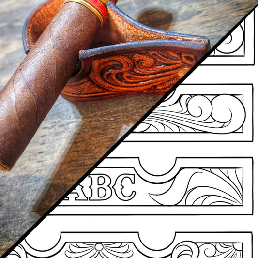 Cigar Rest Digital Pattern